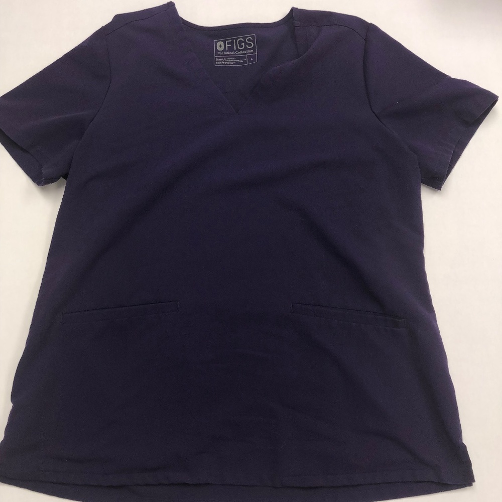 Figs purple technical collection scrub top Style #FW1100